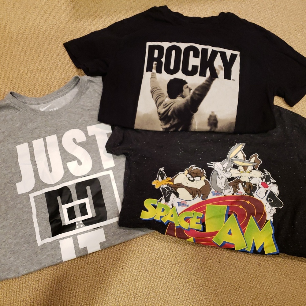 Nike plus 2 graphic tees